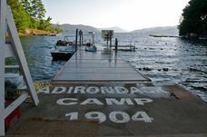 Memorial Day Family Work Weekend From Adirondack Camp On Lake