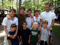 Luke w/cabin blog