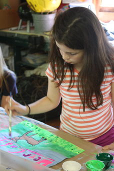 Camper painting